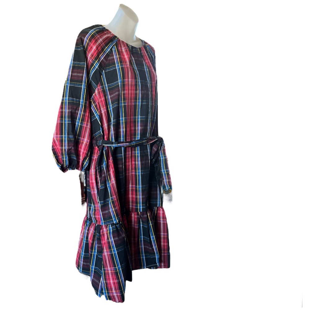 Draper James RSVP Women’s Plaid Holiday Dress size XL - Picture 7 of 14